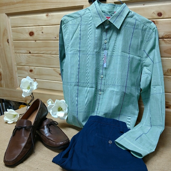 Men's long sleeve shirt by Izod NWOT - Picture 4 of 5